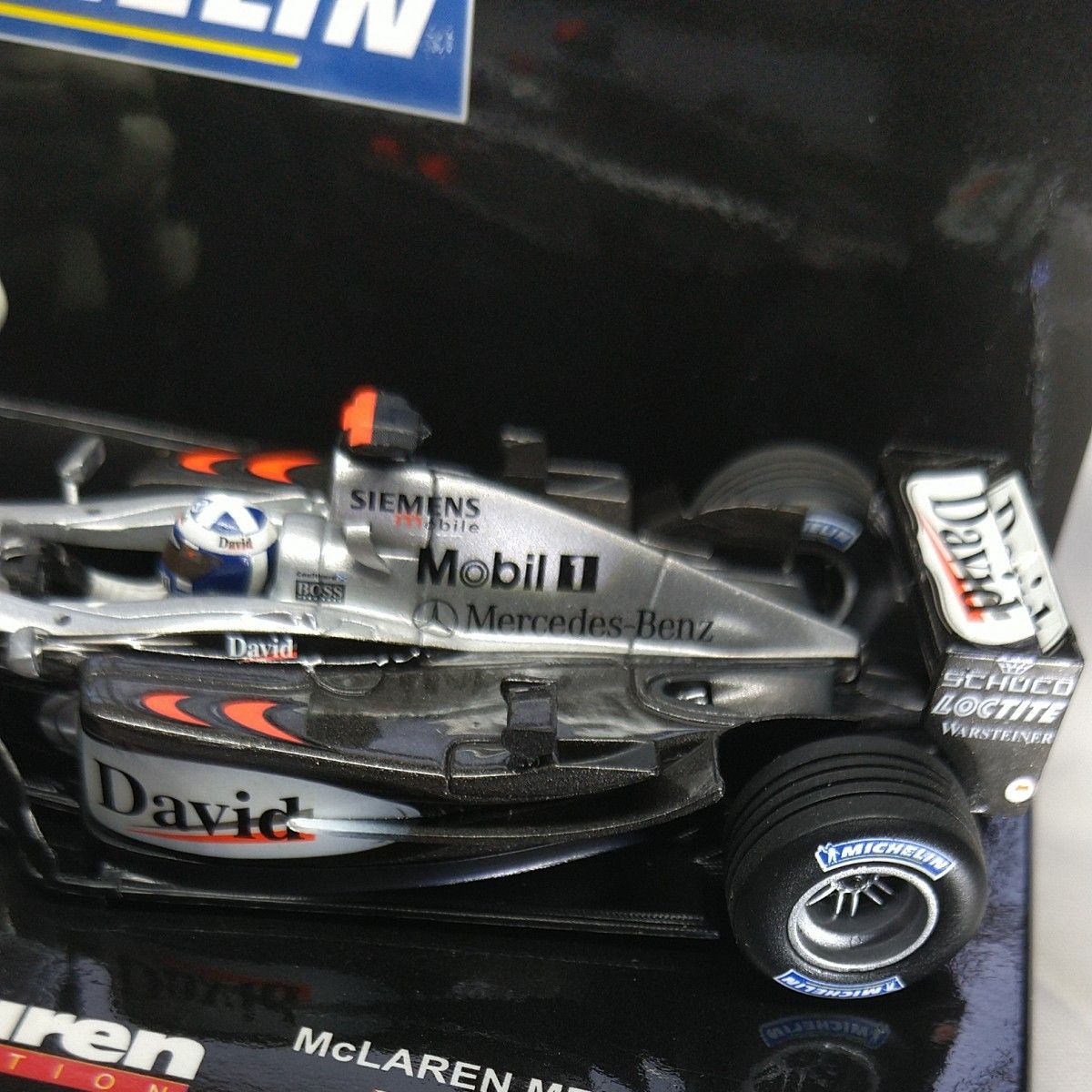 ミニカー 1/43 Michelin Collection McLaren Mercedes MP4-17 D.COULTHARD