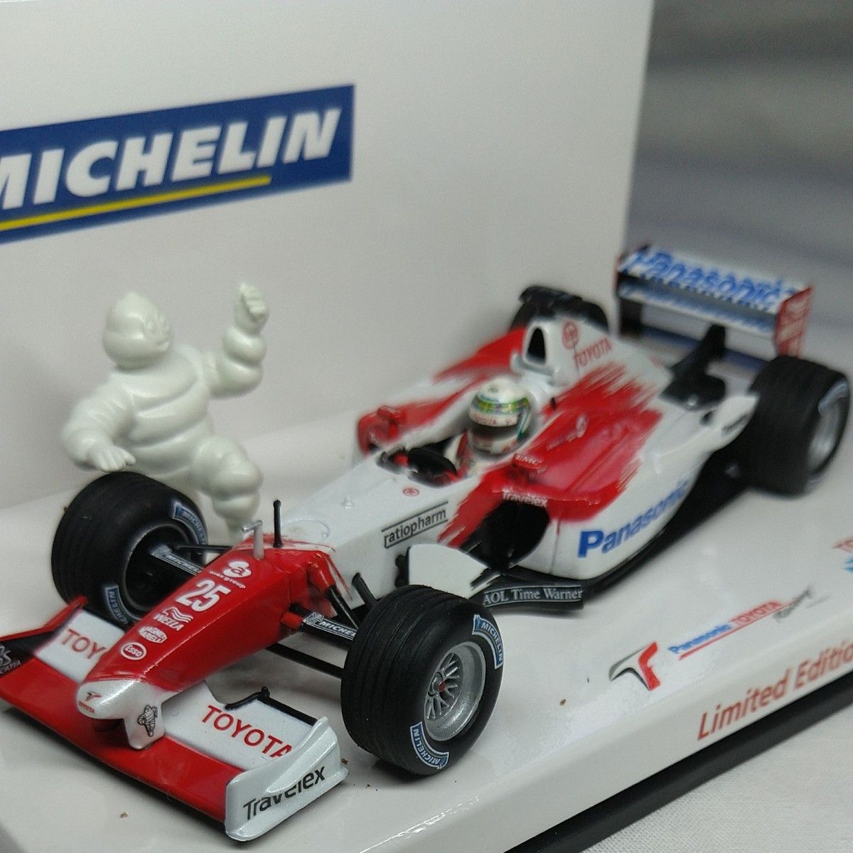 ミニカー 1/43 Michelin Collection TOYOTA TF102 A.McNISH  #25