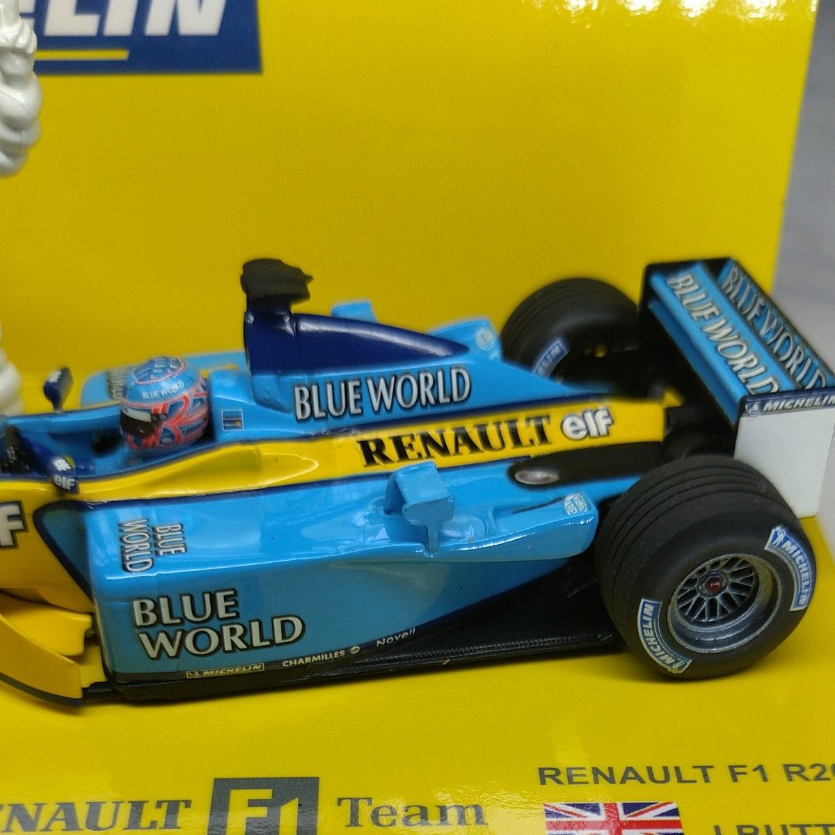 ミニカー 1/43 Michelin Collection RENAULT F1 R202 J.BUTTON  #15