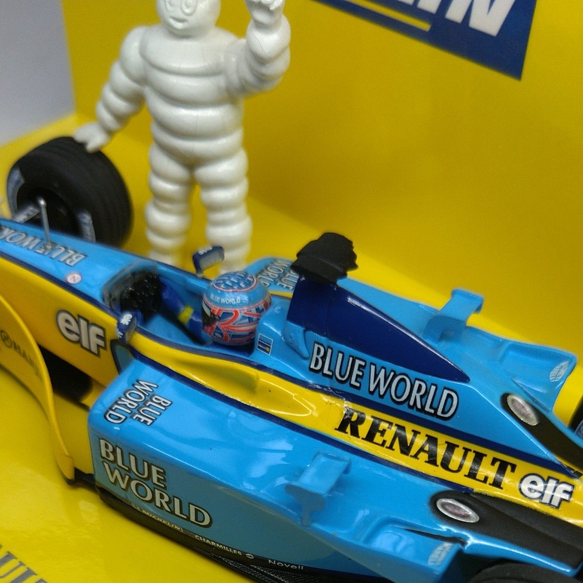 ミニカー 1/43 Michelin Collection RENAULT F1 R202 J.BUTTON  #15