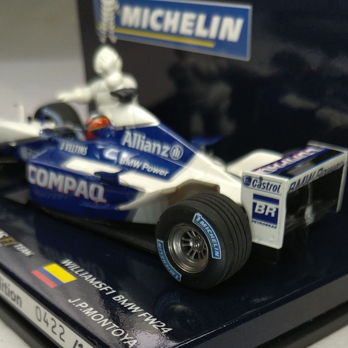 ミニカー 1/43 Michelin Collection WILLIAMS F1 BMW FW24 J.P.MONTOYA