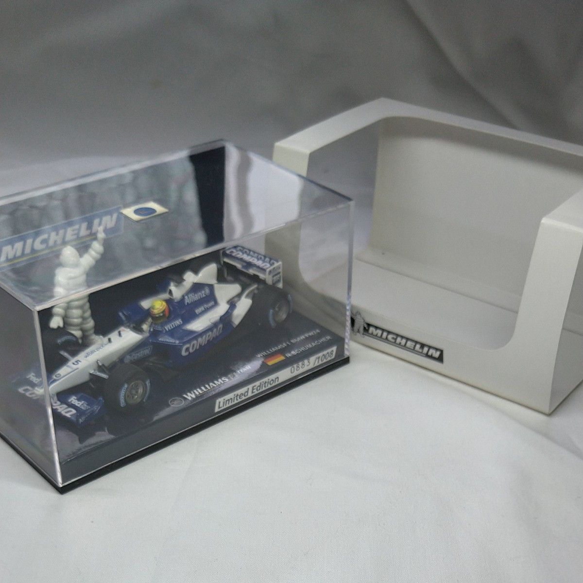 ミニカー 1/43 Michelin Collection WILLIAMS F1 BMW FW24 R.SCHUMACHER