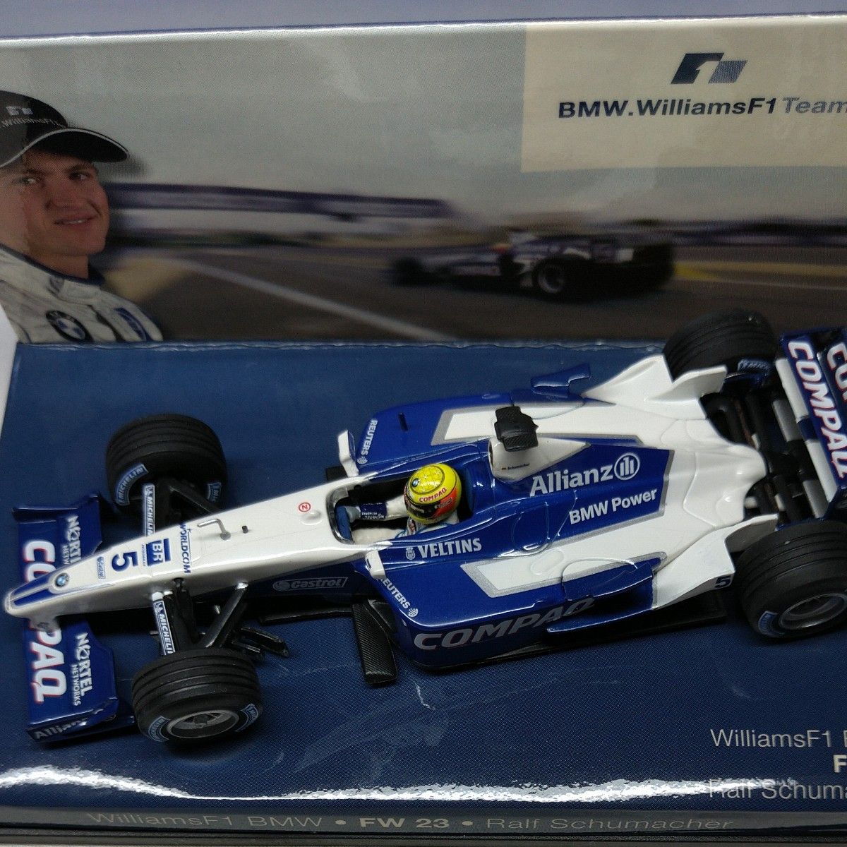 ミニカー 1/43 BMW Williams F1 BMW FW23 Ralf Schumacher #5 ミニカー 1/43 BMW Williams F1 BMW FW23 Ralf Schumacher #5