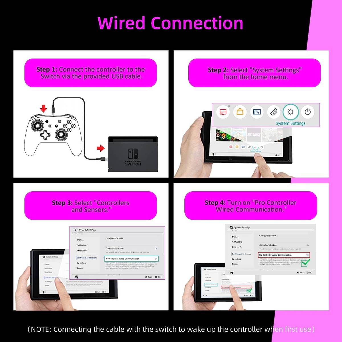 NexiGo SwitchSwitch LiteOLED用ワイヤレスコントローラー_画像6