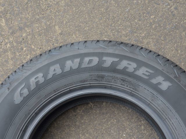 15インチ ダンロップ グランドトレック AT20 195/80R15 195/80-15 2023年製 未使用タイヤ1本 東京 八王子 店頭取付OK_画像5