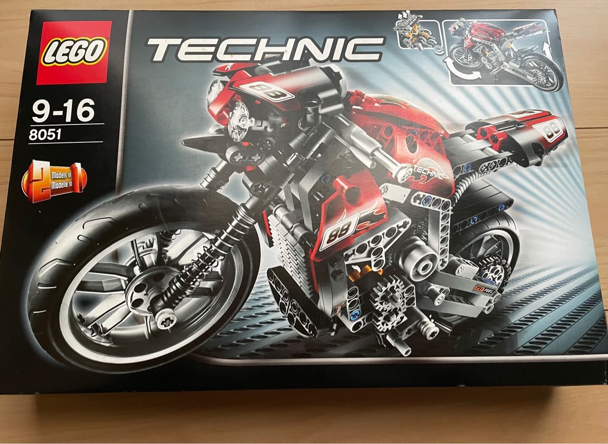 LEGO テクニック モーターバイク8051 【廃盤】