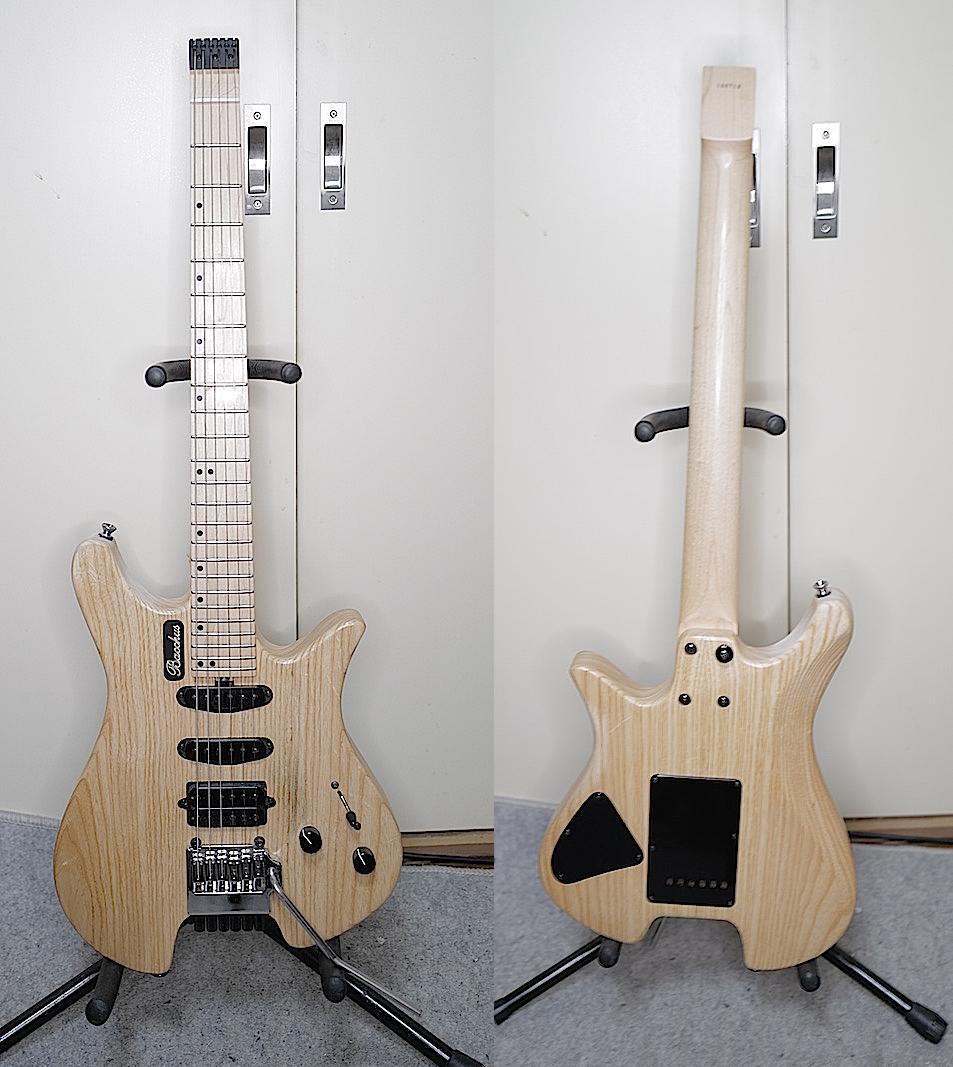 バッカス ディバイザーG6-HL国産ヘッドレスギター フルカスタムトレモロブリッジ搭載 純正ギグバッグ付き_画像1