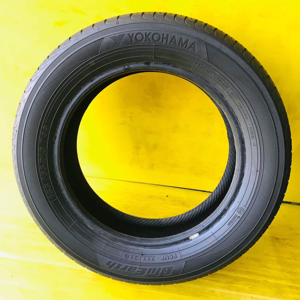 2135】☆【送料無料】☆ 155/65R13 4本セット夏タイヤYOKOHAMA