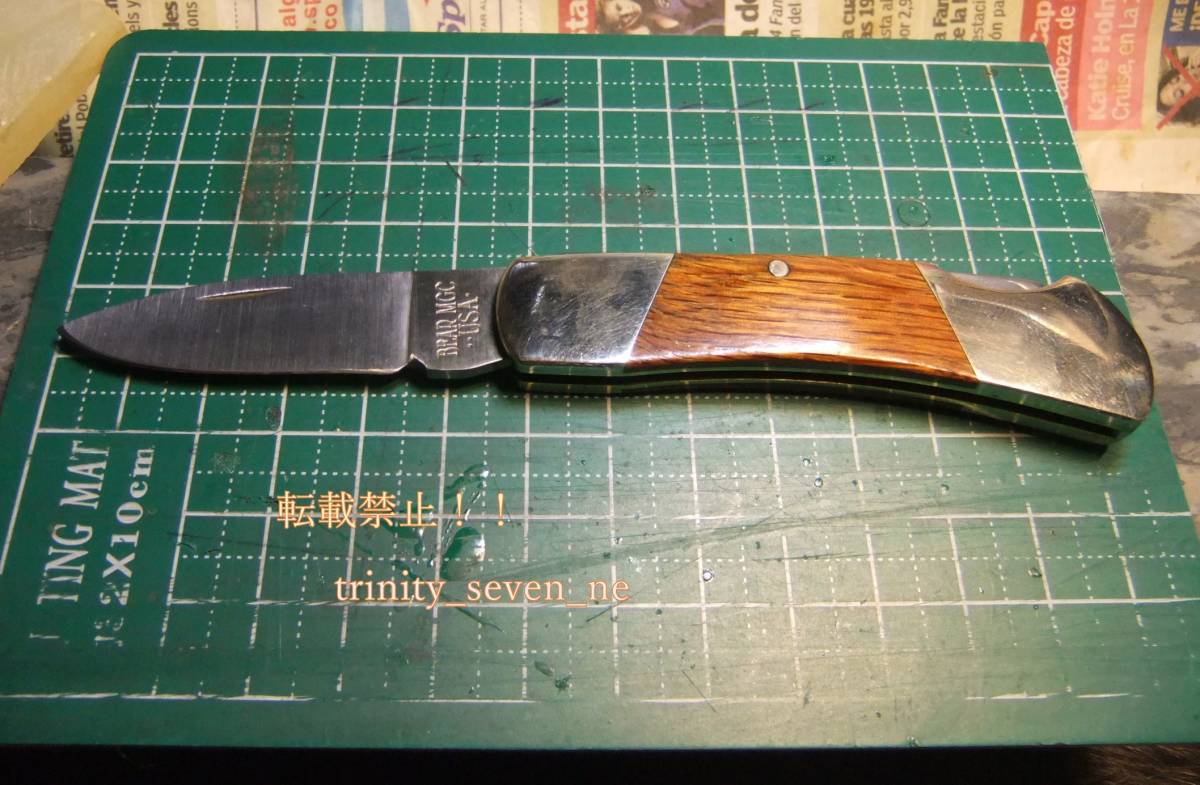 廃版　BEAR MGC KNIFE　USA製25度本刃付済　 長期保管品「新品未使用」_画像5