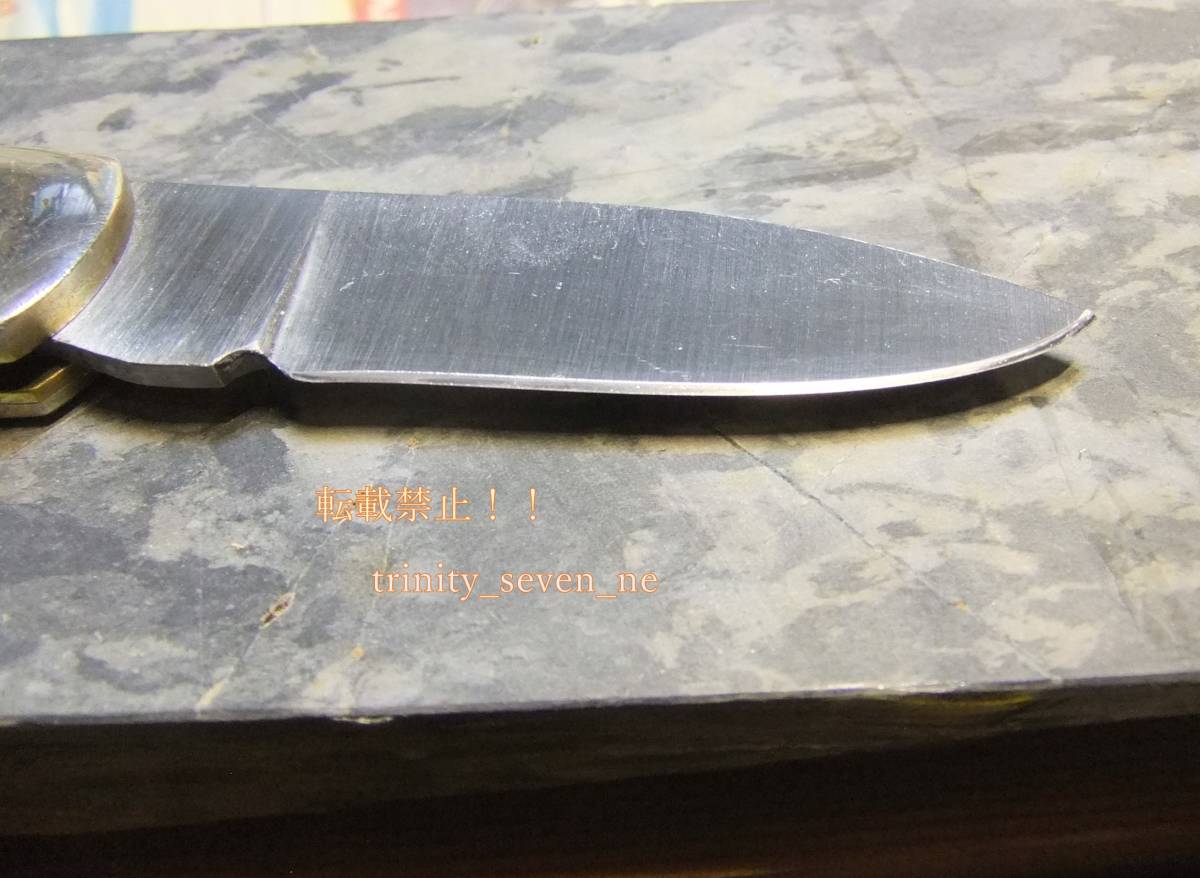 廃版　BEAR MGC KNIFE　USA製25度本刃付済　 長期保管品「新品未使用」_画像4