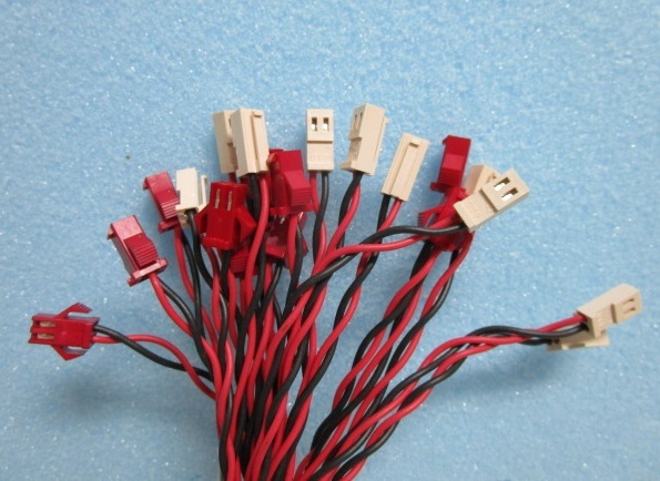 ^^ No-24 Manufacturers unknown information line /10 pcs set length : approximately /32cm[ new goods / unused ] pachinko apparatus. data - output for [ connector wiring ]