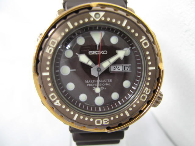 翻譯☆精工☆海洋大師☆7C46 - 0AC0☆限定☆男裝QZ 原文:訳あり☆SEIKO☆マリンマスター☆7C46-0AC0☆限定☆メンズQZ