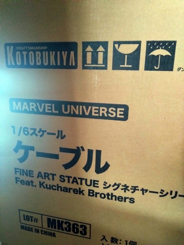 1/6 ケーブル FINE ART STATUE シグネチャーシリーズ Feat.Kucharek Brothers X-MEN MARVEL UNIVERSE ファインアートスタチュー