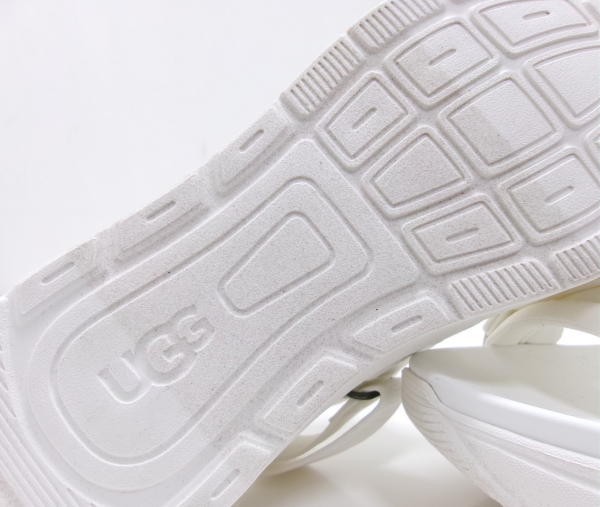  new goods *UGG* UGG *LA SUN* sandals *24cm* white * platform thickness bottom 