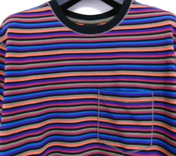 新品★Paul smith★ポールスミス★コットン100% ストライプ 半袖Tシャツ★ボーダー★S★メンズ★オーガニックコットン_画像2