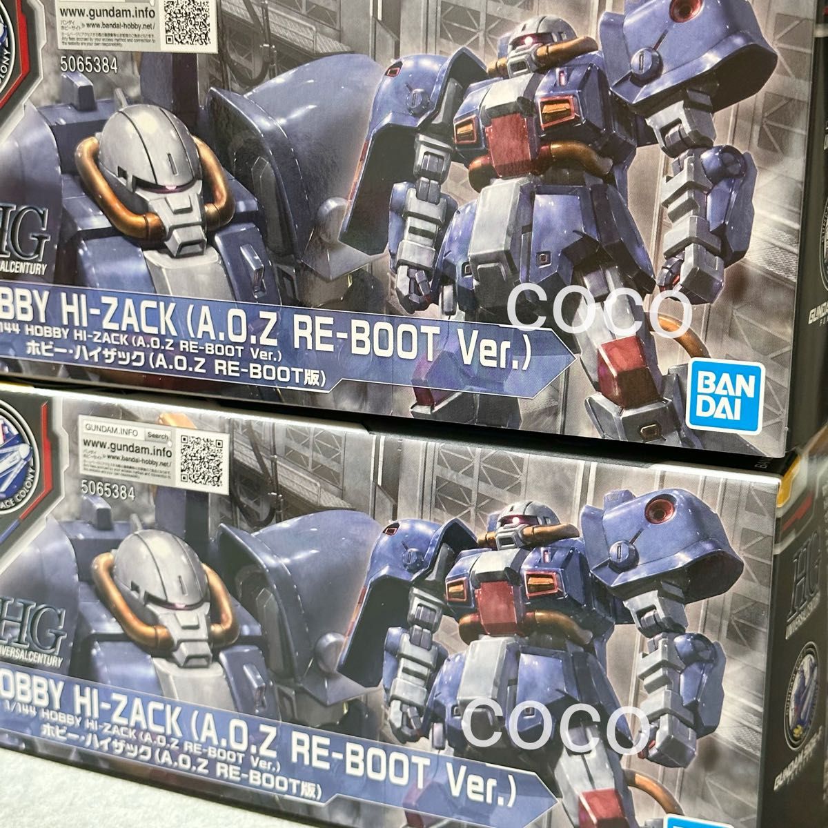 《２体セット》HG 1/144 ホビー・ハイザック (A.O.Z RE-BOOT版)