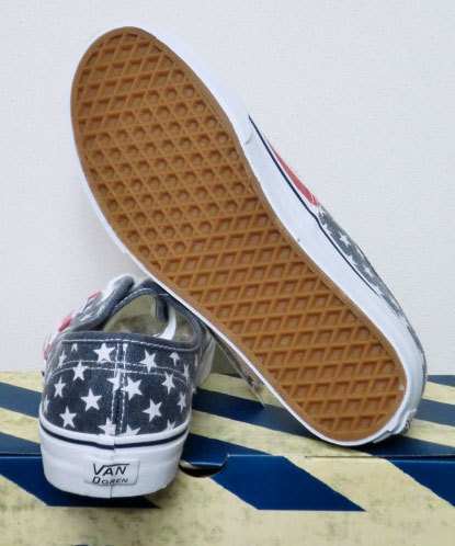 ●新品US企画VANS Authentic (Van Doren) stars&stripes US9 27cm_画像5