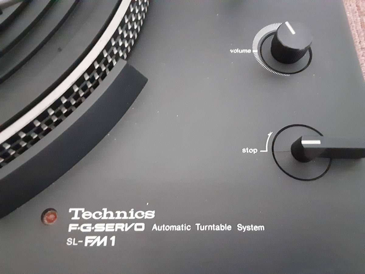 Technics テクニクス レコードプレーヤー SL-FM1 ターンテーブル ※一部