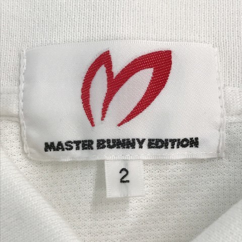 MASTER BUNNY EDITION マスターバニーエディション 半袖ポロシャツ ホワイト系 2 [240001988037] ゴルフウェア レディース_画像5