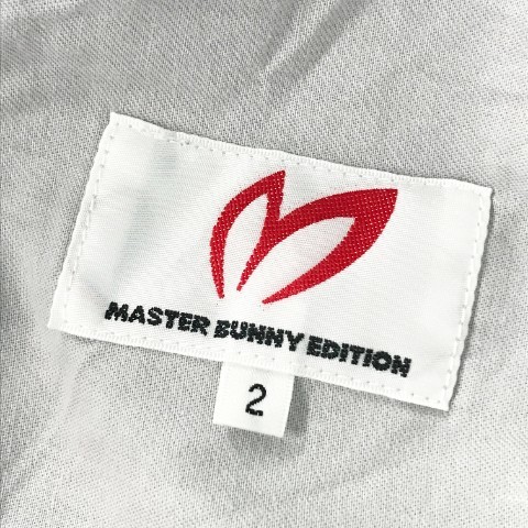 MASTER BUNNY EDITION マスターバニーエディション ストレッチパンツ 総柄 グレー系 2 [240001995056] ゴルフウェア レディース_画像5