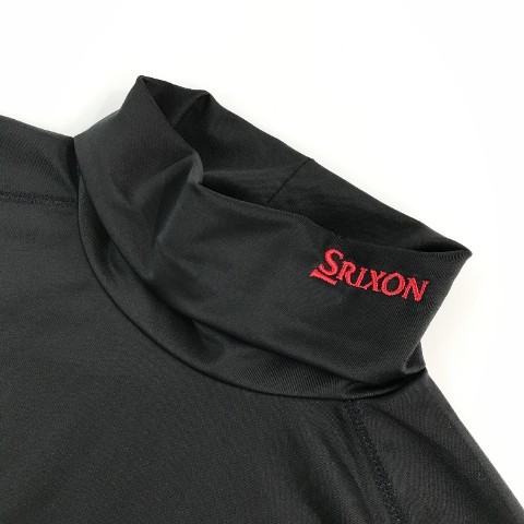 SRIXON スリクソン タートルネック 長袖 インナーTシャツ ブラック系 M [240001951895] ゴルフウェア メンズ_画像3