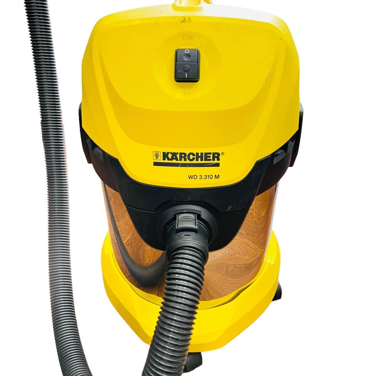 1円〜 動作品 TK□ ケルヒャー KARCHER WD3 WD 3.310 M 乾湿両用掃除機