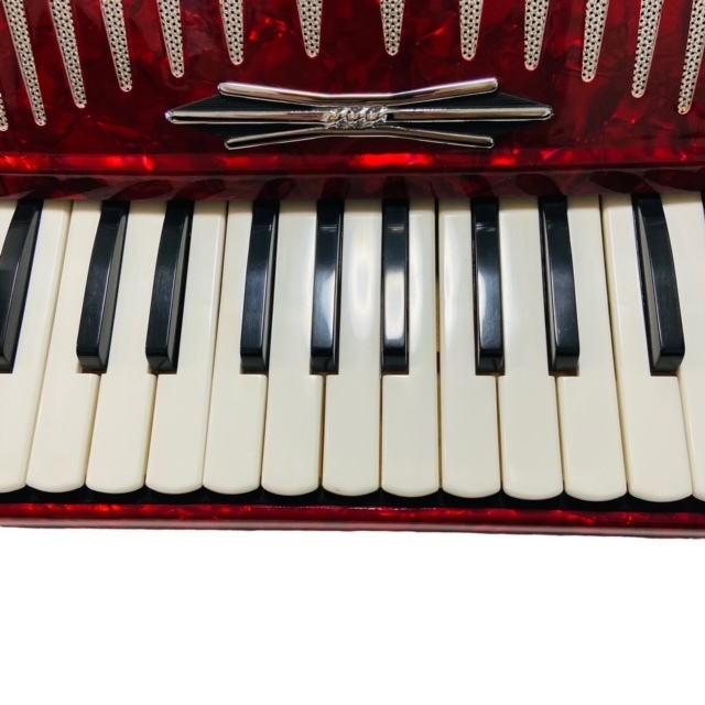 高級モデル】YAMAHA ヤマハ アコーディオン 独奏用 YA-32A 32鍵盤 当時
