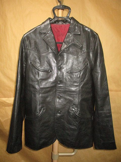 WEST RIDE CYCLE TAILORED　LEATHER JACKET 　ゴート　レザー　ジャケット　黒　40　超美品