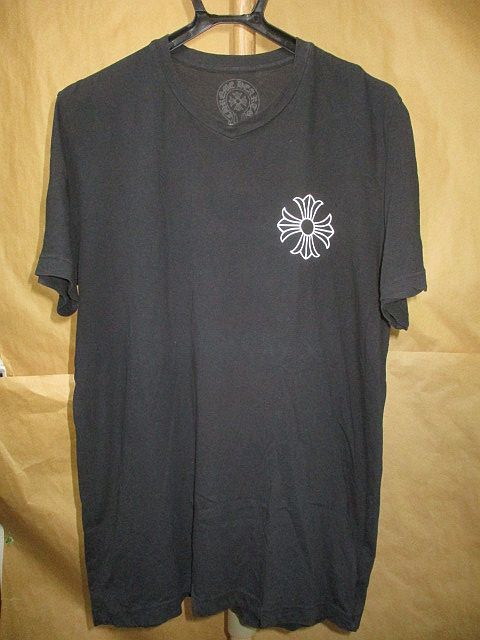 驚きの値段 クロムハーツ CHROME HEARTS クロス プリント Tシャツ 黒 M