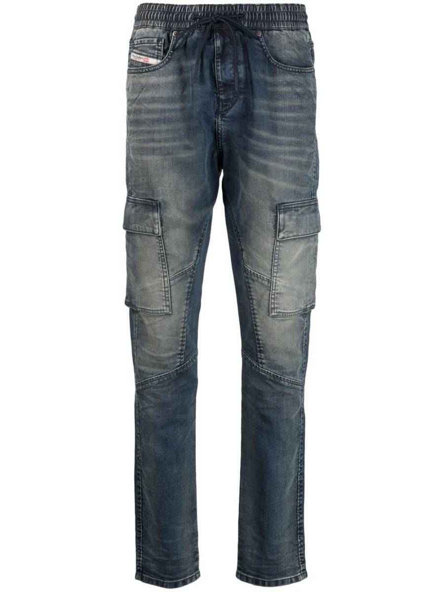 ディーゼル　Diesel　23ss Slim D-Ursy Track SS23 レディース デニム スリム ジョグ　ジーンズ　23_画像1