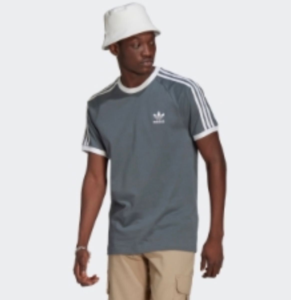 adidas アディダス　アディカラー　クラシックス　3ストライプ　半袖Tシャツ　トレフォイル　サイズO(XL) ユニセックス