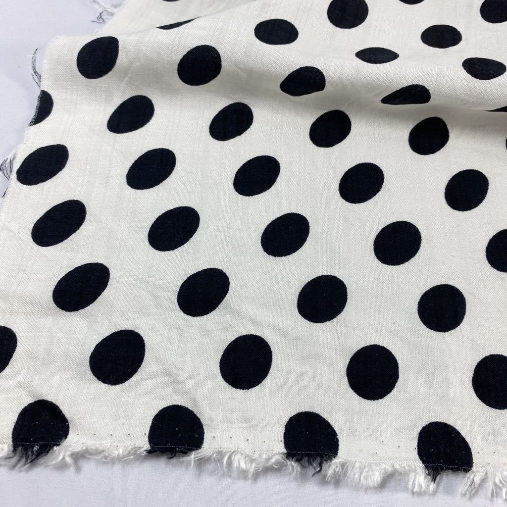 ブロード.麻と綿生地幅140cm× 50cm.水玉 | JChere雅虎拍卖代购