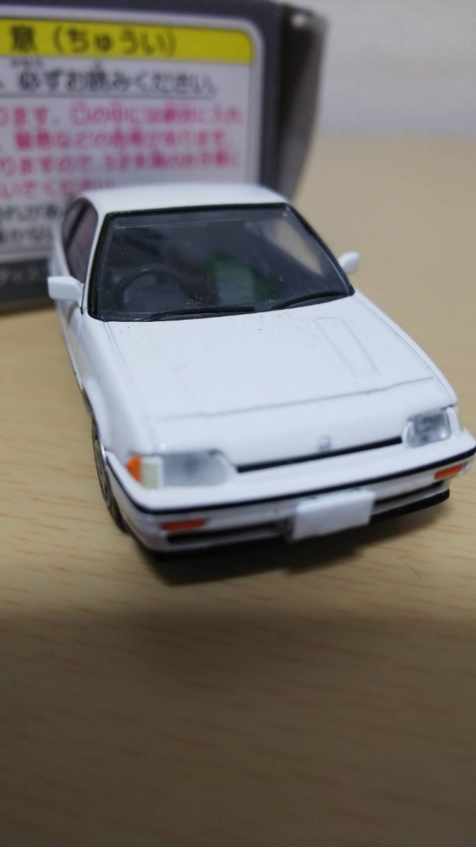 tomytec Tomica Limited Vintage NEO LV-N35c 1/64本田Ballade運動CR-X白盒傷，身體傷害禁區垃圾 原文:tomytec トミカリミテッドヴィンテージNEO LV-N35c 1/64 ホンダバラードスポーツCR-X 白 箱傷み、本体損傷あり ジャンク