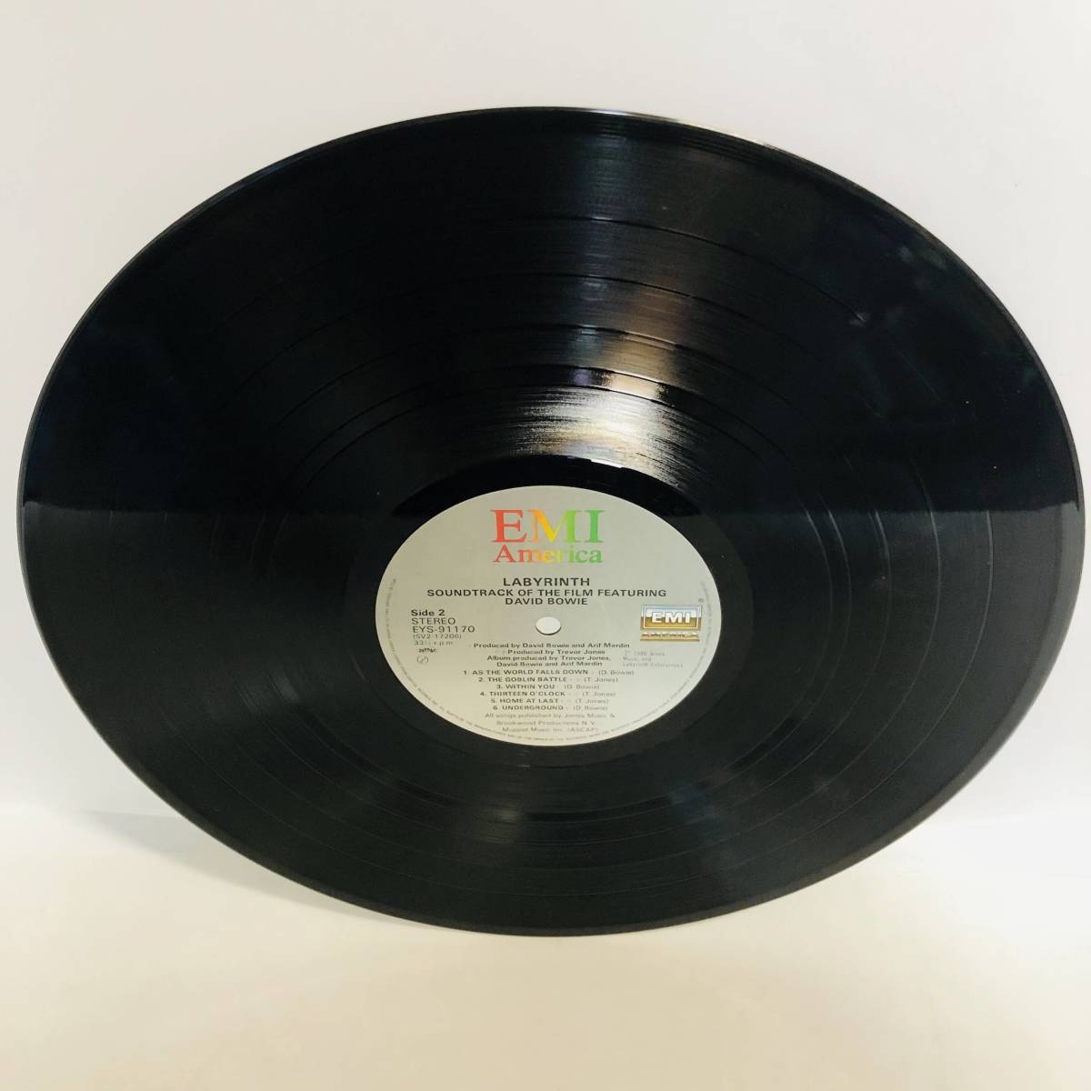 【LP】レコード 再生未確認 帯付 サントラ「ラビリンス 魔王の迷宮」デビッド・ボウイ ※まとめ買い大歓迎！同梱可能です！_画像6