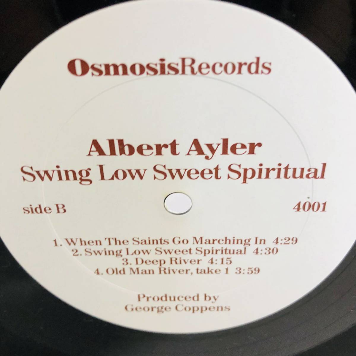 【LP】レコード 再生未確認 Albert Ayler アルバート アイラー～スイング ロウ、スイート スピリチュアル ※まとめ買い大歓迎！同梱可能_画像7