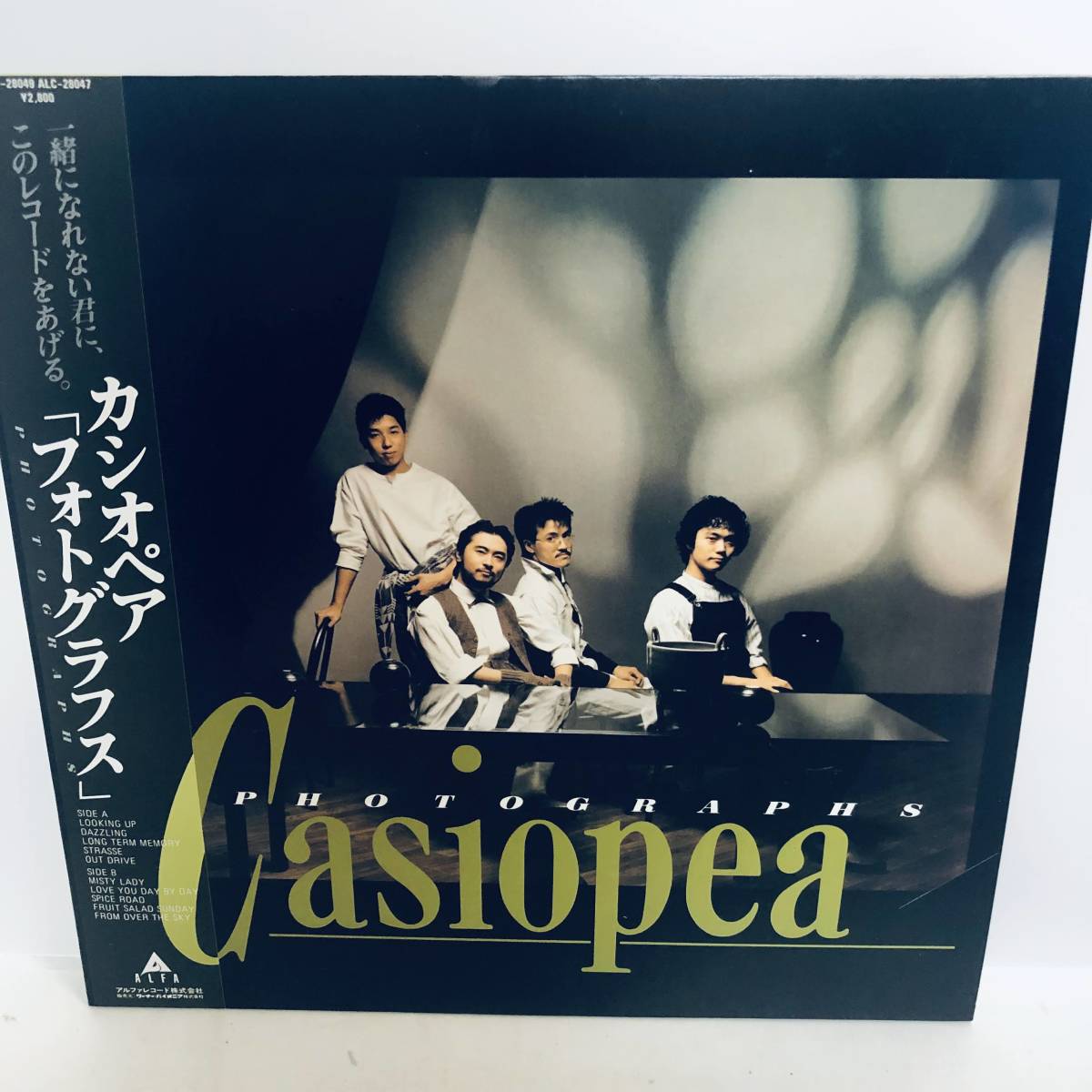 【LP】レコード 再生未確認 帯付き カシオペア Casiopea/フォトグラフス Photographs ALR-28049 ※まとめ買い大歓迎!同梱可能です_画像1