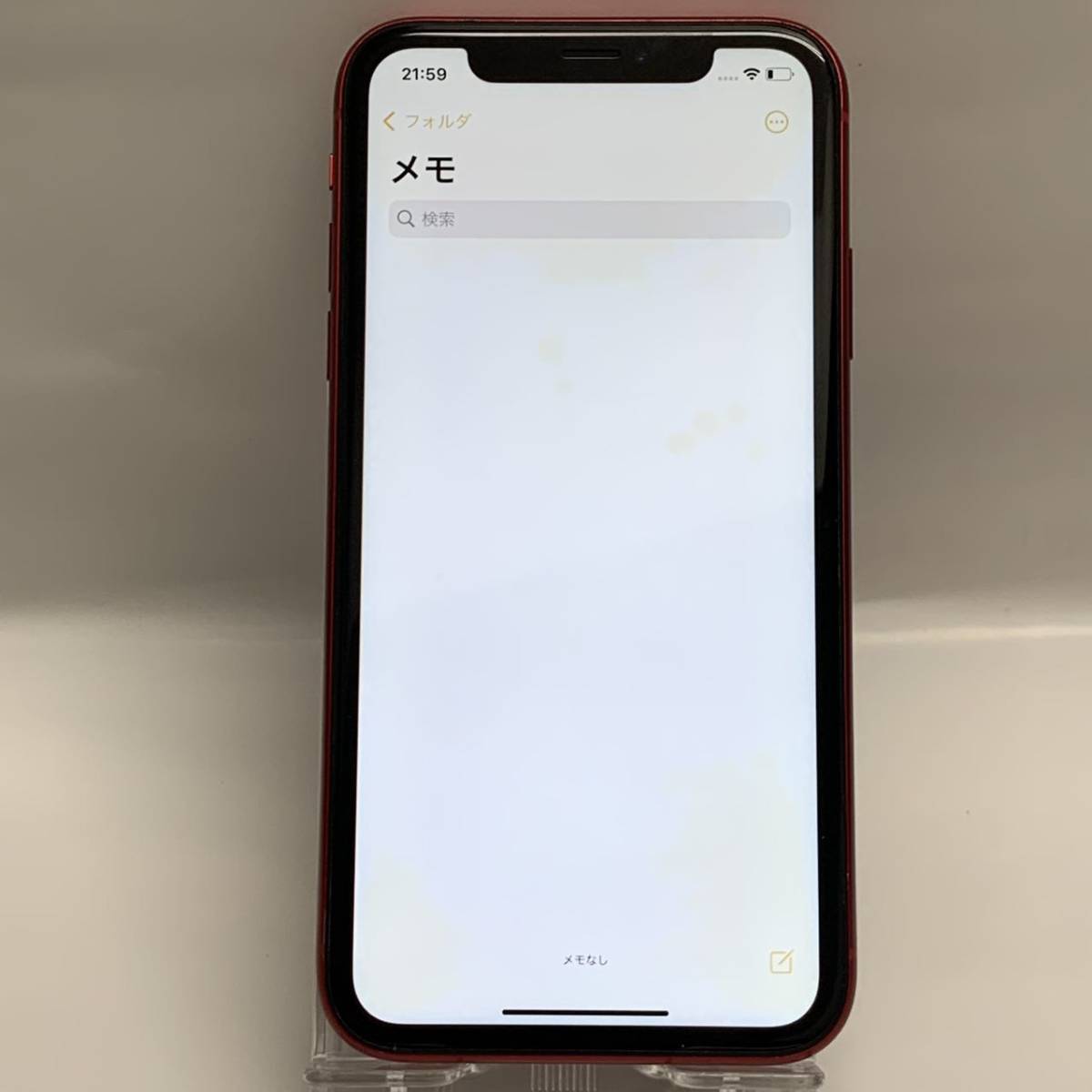 Apple iPhone XR 256GB docomo版SIMフリー レッド 残債なし ○判定