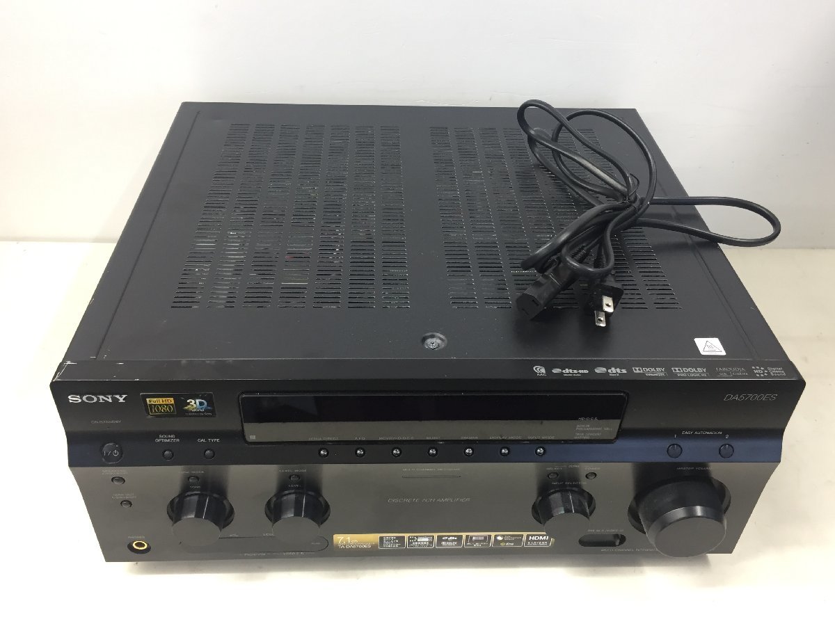 SONY Sony AV amplifier TA-DA5700ES electrification verification only ( tube :2F)