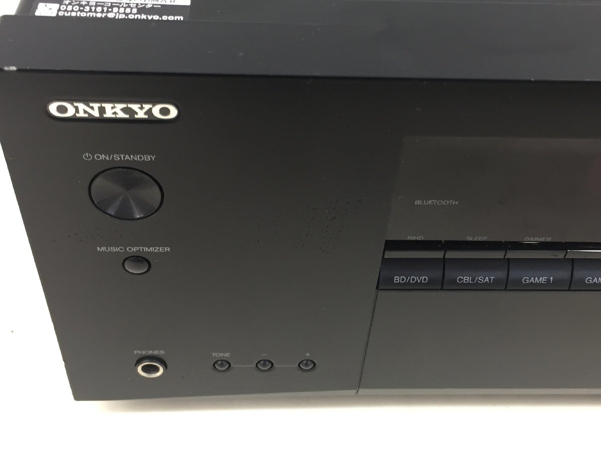 onkyo/オンキヨー　TX-SR343　AVレシーバー　AVアンプ　本体 通電確認のみ　　(管：2F）_画像3