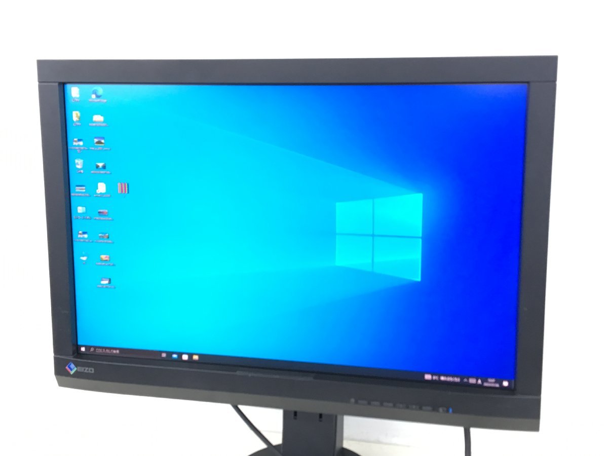 EIZO 24.1型ワイドモニタ- Color Edge CG247 使用時間18533H　昇降・回転可能 2015年製 (管：2F-M）_画像2