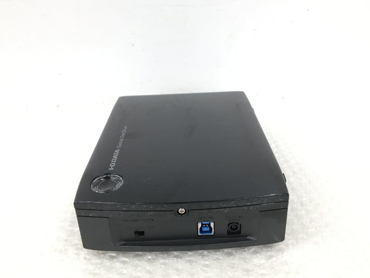 I-ODATA 外付型DVDドライブ DVR-UT24EZ DVD±R 24倍速書き込み USB 3.0対応 　中古動作品 (管：2C3-M6）_画像4