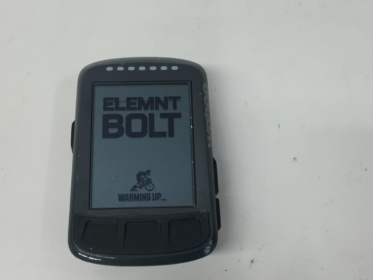 Wahoo ワフー サイクルコンピューター ELEMNT BOLT エレメントボルト WFCC3 GPS サイコン （管２F）_画像2