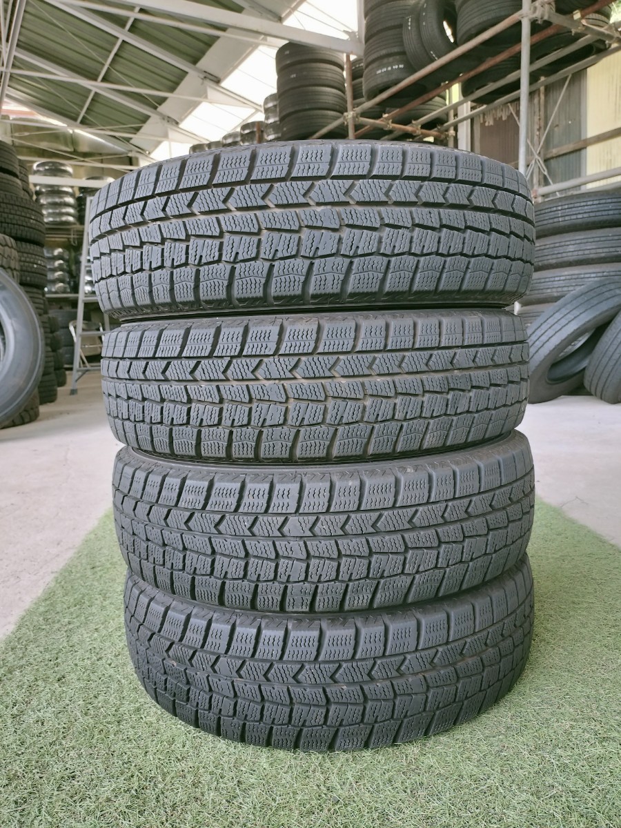 A264 DUNLOP WINTER MAXX 155/65R13 73Q IN/OUT指定あり　４本セット　2019年製_画像1