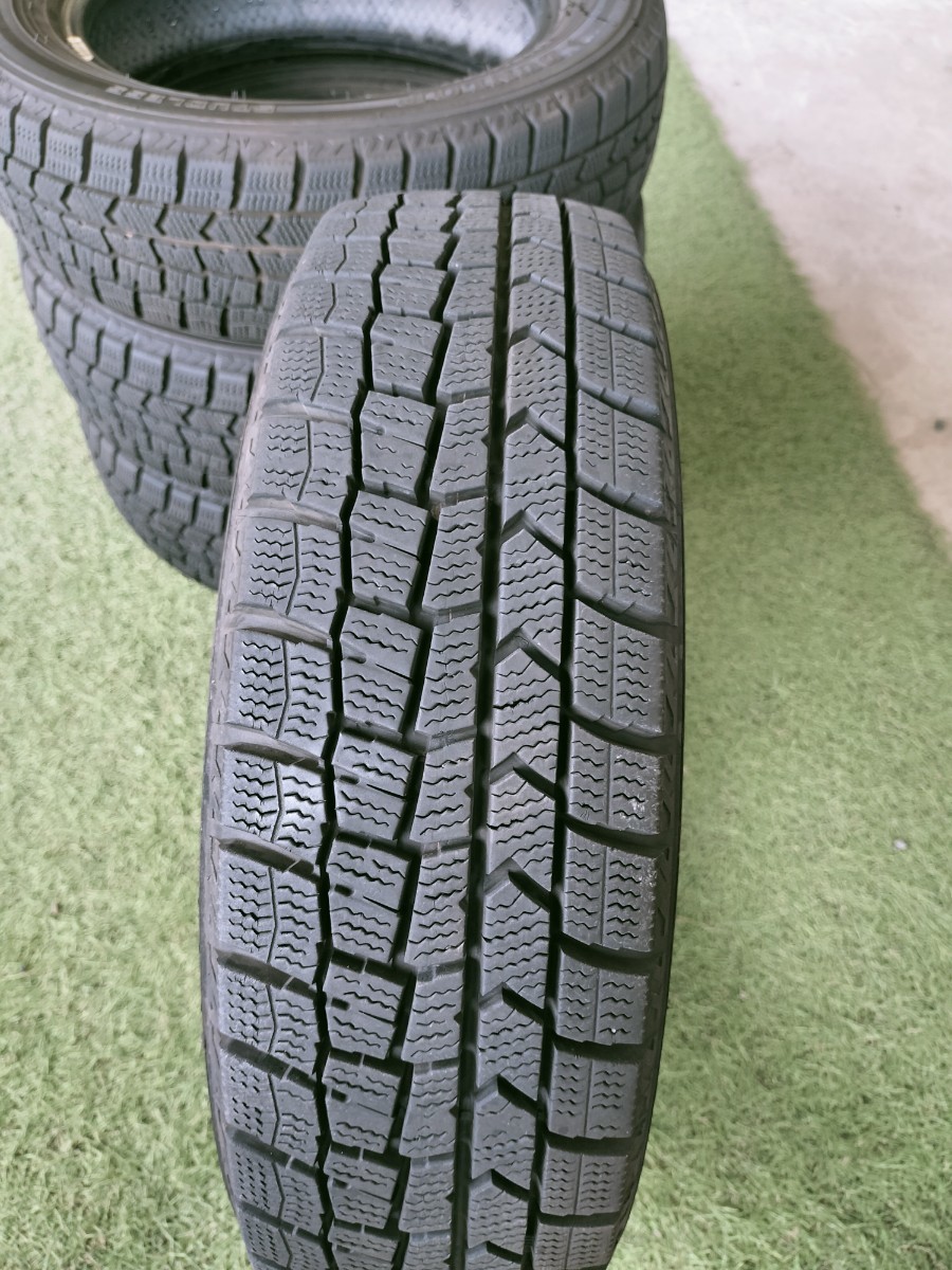 A264 DUNLOP WINTER MAXX 155/65R13 73Q IN/OUT指定あり　４本セット　2019年製_画像3