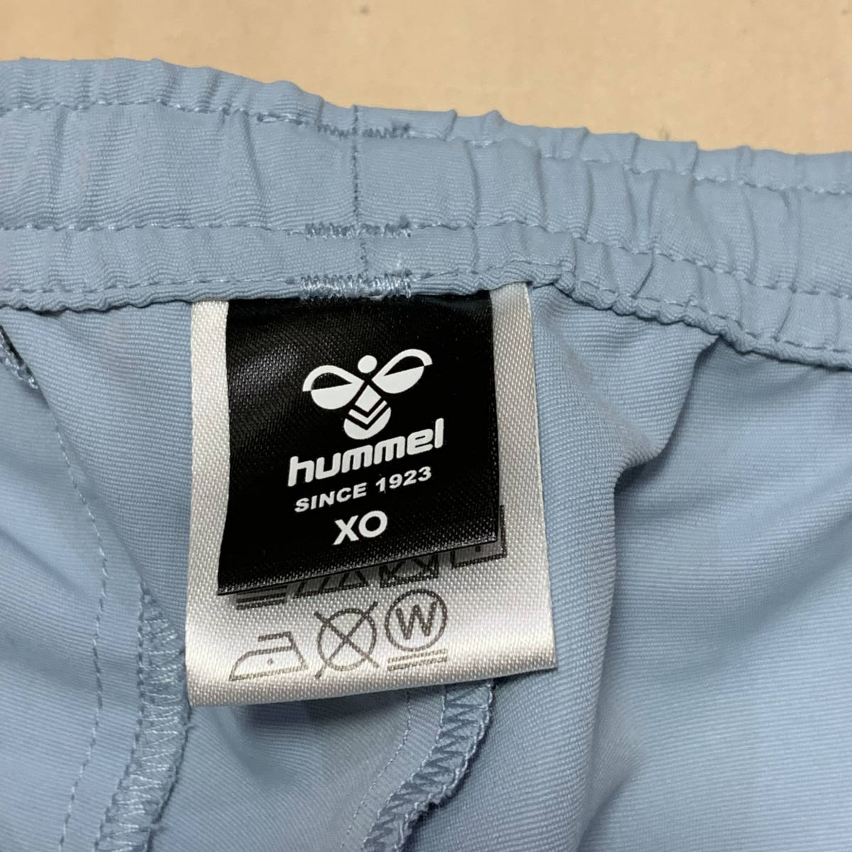 ヒュンメル バギーショーツ 新品 XO 3L 半ズボン ハーフパンツ ショートパンツ ポケット付き ブルーフォグ レア hummel