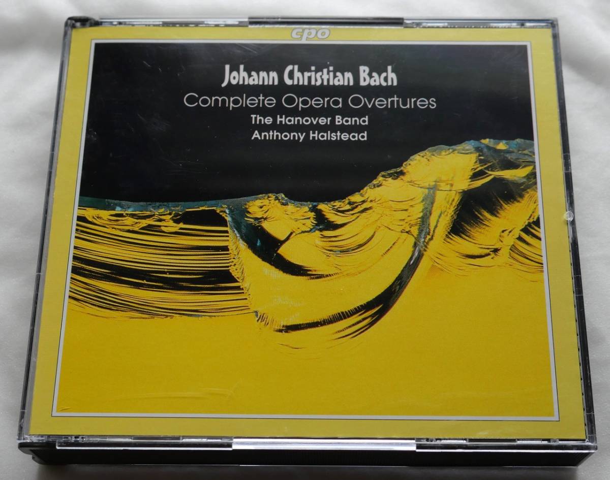 J.C.バッハ:オペラ序曲全集☆J.C.Bach:Complete Opera Overtures☆The Hanover Band☆Anthony Halstead☆輸入盤☆CD3枚組☆CPO_画像1