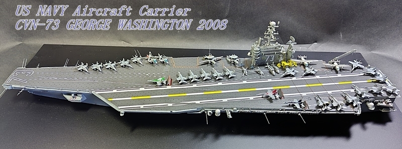 Yahoo!オークション - 1/700 米海軍ニミッツ級航空母艦「CVN-73 Yahoo!オークション - 1/700 米海軍ニミッツ級航空母艦「CVN-73