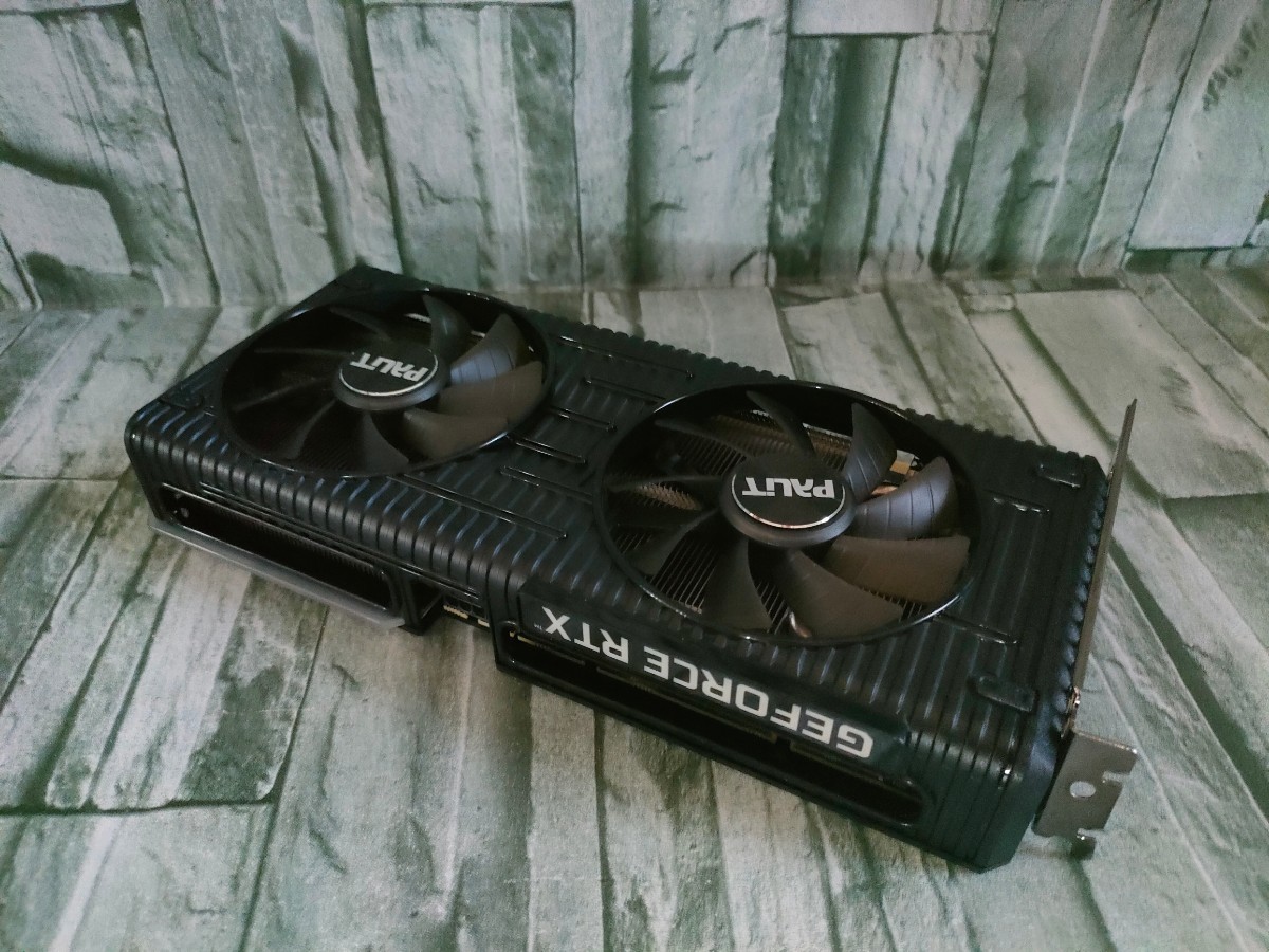 NVIDIA Palit GeForce RTX3060Ti 8GB DUAL OC 【グラフィックボード