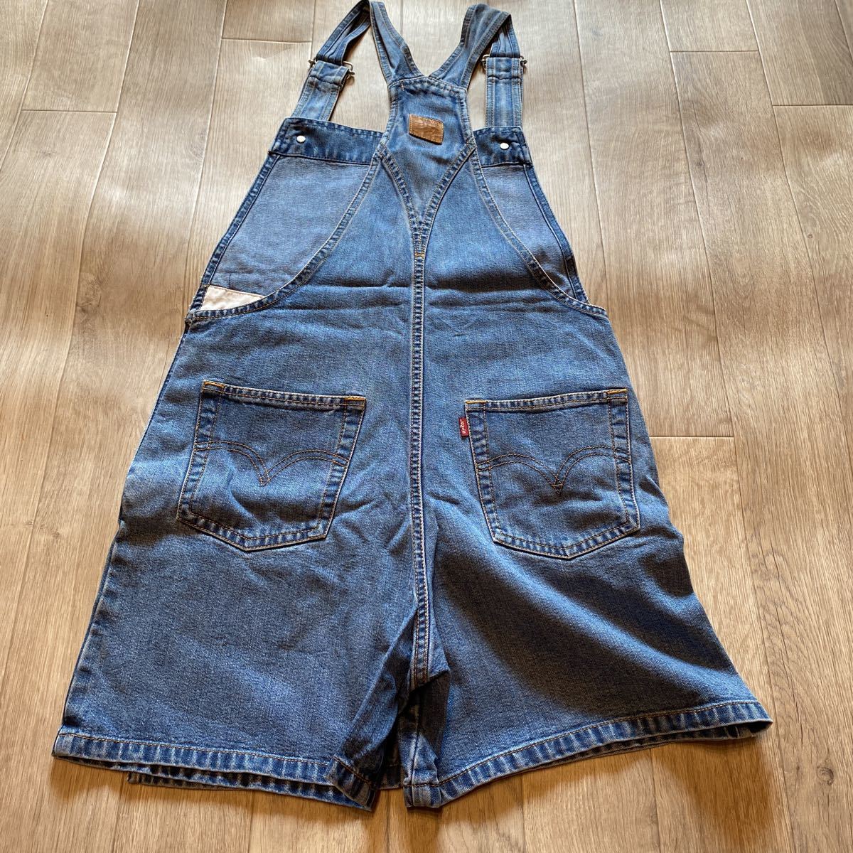  free shipping old clothes jeans [Levi\'s RED TAB M size ] short pants | overall 