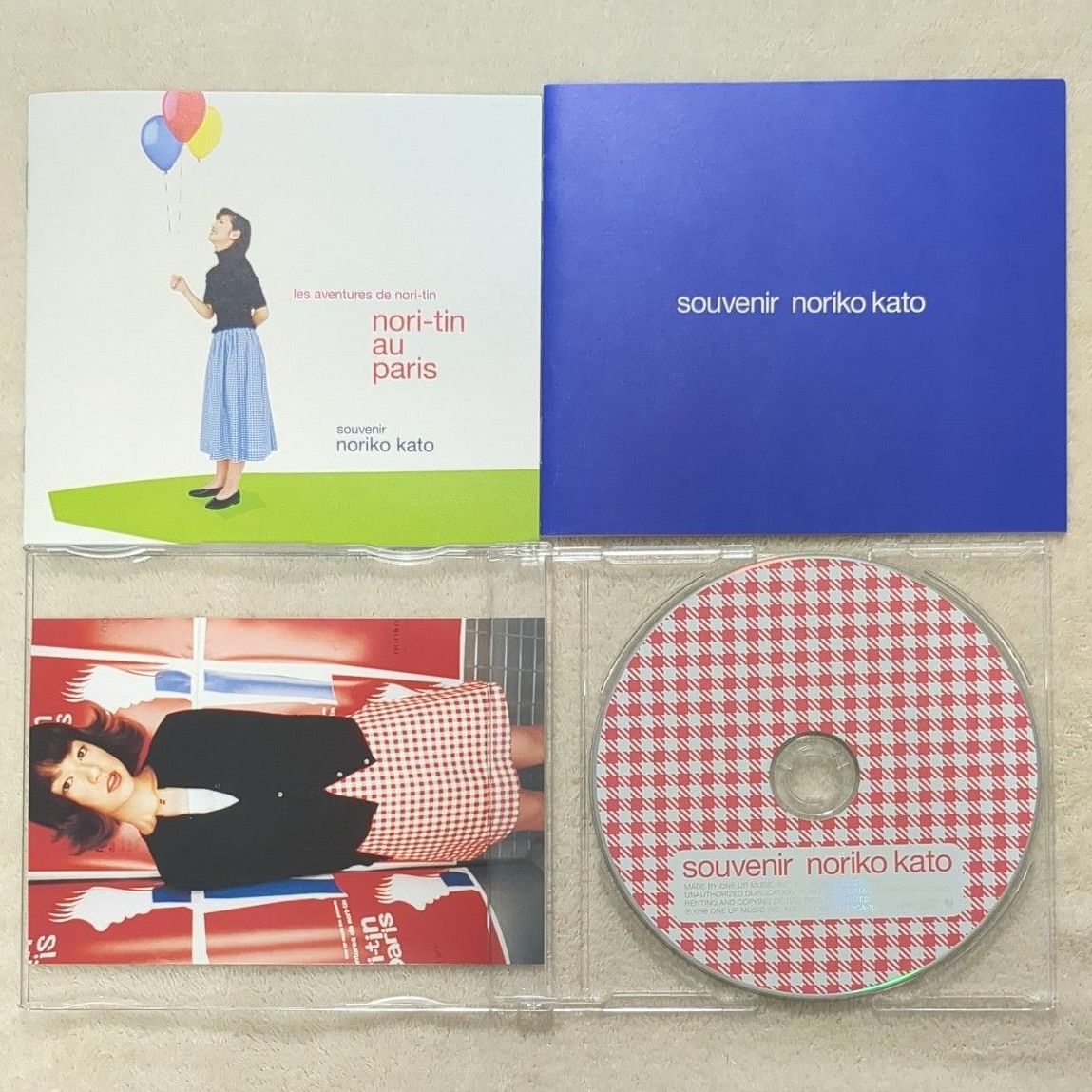 加藤紀子「スーヴェニール souvenir」3rdアルバム（国内盤CD）